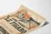 Vintage Juliste Lire dans Le Figaro - Romaani Abel Hermantilta