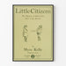 Juliste Little Citizens – Vintage-seinäkoriste lastenhuoneisiin