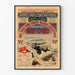 Vintage juliste Orient Express Lontoosta-Pariisista-Constantinopolisiin