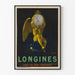 Vintage Longines -juliste luotettavilta kellosepiltä
