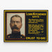 Vintage seinäjuliste Lord Kitchener liittykää tänään — kehystetty taideteos seinällä