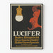 Vintage Lucifer Riippuvalaisin Taloudellinen Juliste
