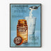 Vintage juliste Lyxanthine Astier Granulé Anti-Artriittinen