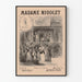 Vintage juliste operetista Madame Nicolet - Seinän koristelu vanha teatteri