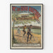 Vintage juliste Maison du Char Nautique – Retro-seinäkoristelu Pariisi