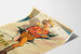 Vintage-luonnos Western Bob Custer -mies Rustling