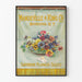 Vintage juliste kukat Pensaiden Mandeville & King Co