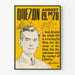 Vintage Juliste Manuel L. Quezon - Kuvitus ja Inspiroiva Sitaatti 1978