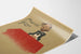 Vintage Juliste Marcell Salzer Berliinin teatteri