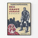 Marie Pappenheimin vintagejuliste Der Graue Mann kirjastosta