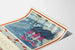 Koristejuliste vintage-teemalla sää ja maaliskuu