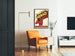 Vintage Marsala Florio -juliste art déco -tyylissä