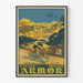 Vintagejuliste Cycles & Motos Armor - Aiglonien kritériumi 1925