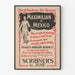 Vintage Juliste Maximilian Mexicossa - Historiallinen Seinätäide