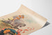 Vintage juliste Melle Blanche Allarty ratsastajatar