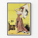 Vintagejuliste Melle Duclerc - Tyylikäs seinäkoristelu art nouveau -tyylinen