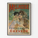 Vintage Melrose -hiustenhoidon suosikkijuliste