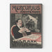 Vintage juliste Mercurius Amsterdamista varkausvakuutusta varten