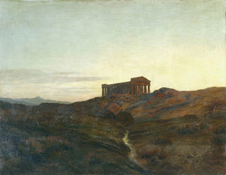 Terre antique, le temple - Émile-René Ménard — näkymä teoksesta