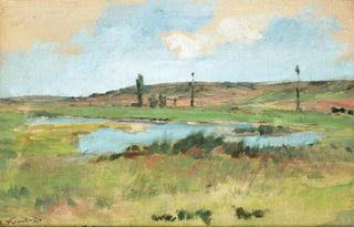 mile Friant - Landscape With A Pond.webp