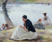 Les souvenirs - Émile Friant — näkymä teoksesta