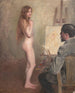 Mystinen maalaus - Émile Friant — näkymä teoksesta