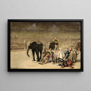 mile Friant - The Entrance of The Clowns.webp