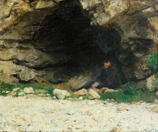 Le vagabond - Émile Friant — näkymä teoksesta
