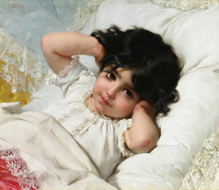 Marie-Louise'n muotokuva - Émile Munier — näkymä teoksesta