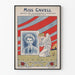 Historiallinen juliste Miss Cavellin ampumisesta Brysselissä 1915