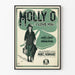 Vintage Molly O (I Love You) juliste seinäkoristeluun