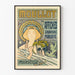 Vintage Moullot Marseille -juliste seinäkoristukseen