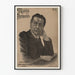 Vintage juliste Patriottien museosta N°4 François Coppée