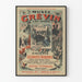 Vintage juliste Grévin-museosta nykytaiteilijoiden kuuluisuuksien galleriaan