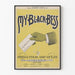 Vintage juliste My Black Bess seinäkoristukseen
