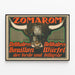 Vintage Juliste Zomarom Bouillon Herkkyys — kehystetty taideteos seinällä