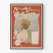 Vintage juliste Nationals Variété Fru Astrid Beck - Taiteellinen seinäkoriste