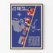 Vintage NATO-juliste - Atlantin liiton 15 maata