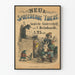 Vintagejuliste Puhelevat Eläimet C. Reinhardt - Lasten seinäkoristelu