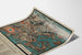 Vintage Juliste Uudelleenluovan Kartan New England Yhdysvallat