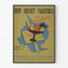 Vintage juliste New Jerseyn maalauksista Federal Art Galleryssä