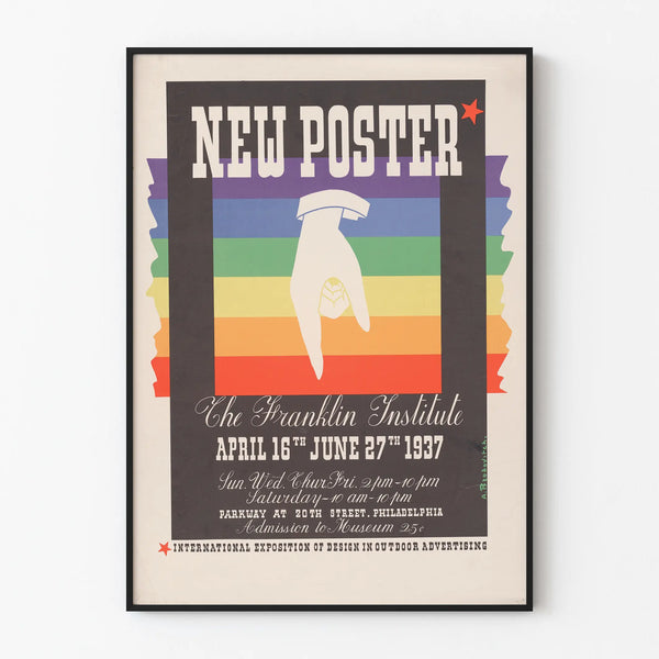 Vintagejuliste New Poster Franklin Institute 1937