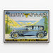 Vintage Juliste Voiture Stutz Safety 8 — kehystetty taideteos seinällä
