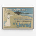 Vintage Juliste New York Journal - Fairland Palatsit monimiljonääreille — kehystetty taideteos seinällä