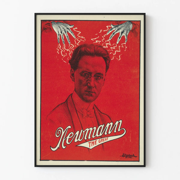 Vintage Newman The Great – Retroseinän koristejuliste