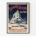 Vintage Juliste Normandia Bretagna Mont Saint Michel