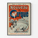 Vintage juliste Uusi sirkus 251 Rue St Honoré