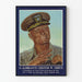 Vintage juliste Amiral Chester W. Nimitz merelliseen seinäkoristukseen