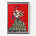 Vintage juliste Ofelia Perfumeria La Giralda Sevillan seinäkoriste