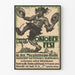 Vintage Oktoberfest 1921 - Aito seinäkoriste juliste